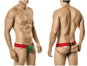 holiday jock strap